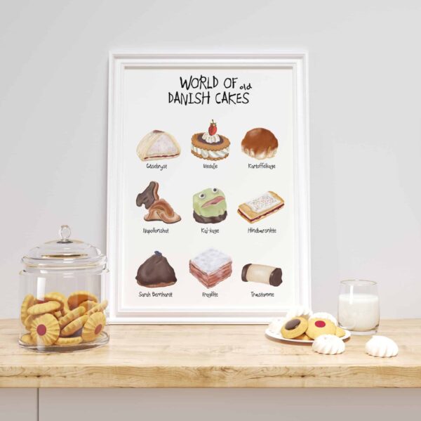 Poster "World of Danish Cakes" – Bild 2